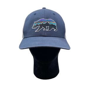 Patagonia Fitz Roy Bear Mesh Trucker Hat Snapback Gorpcore